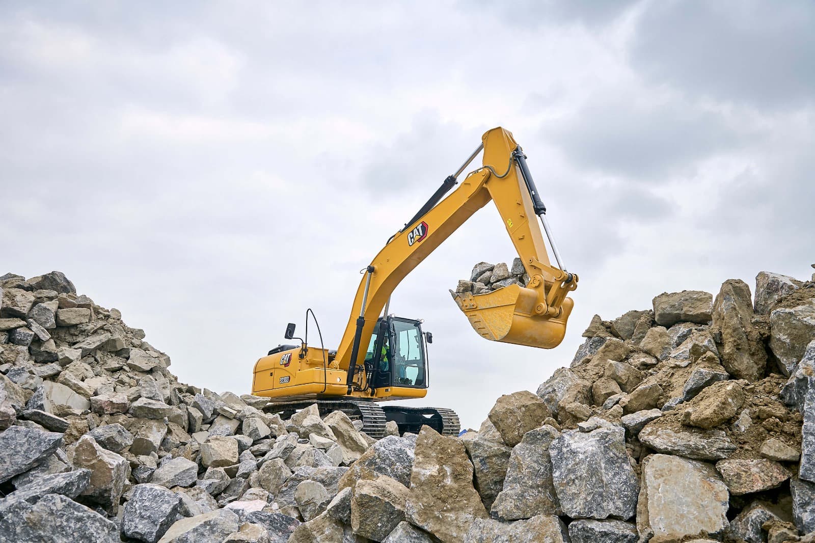 Industrial workers welding